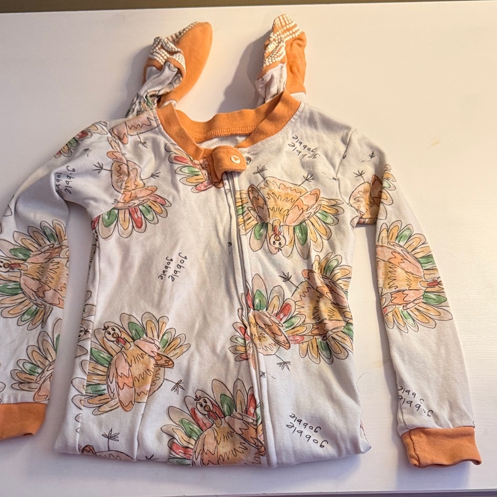 Burt's Bees Baby Thanksgiving pjs